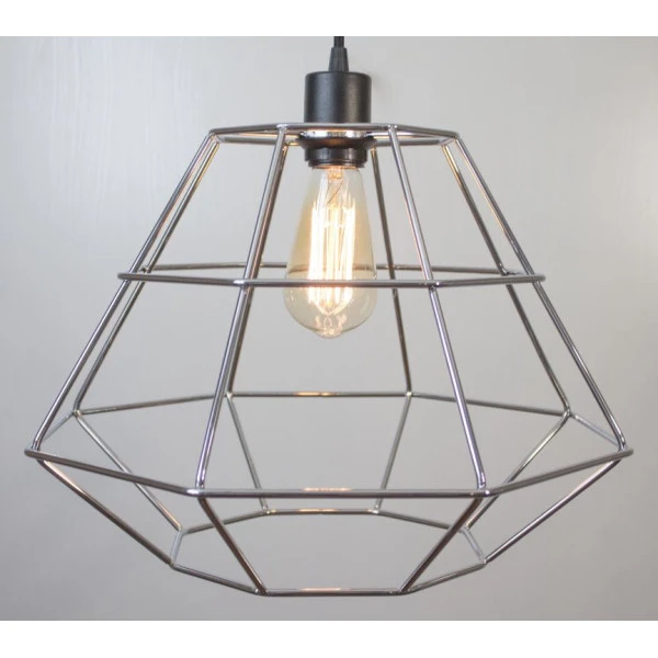 Підвісний світильник Imperium Light Black Fort E27 хром, чорний 36140.05.09 - Фото 3