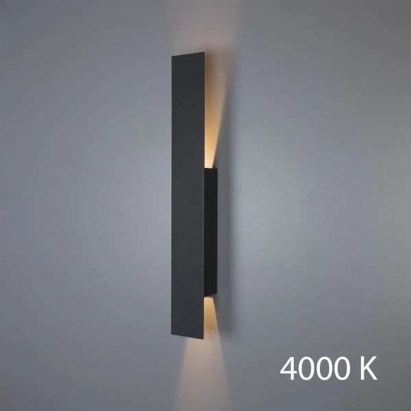 Підсвітка стін Imperium Light Omega 5 Вт 4000К чорний 367155.05.92 - Фото 1