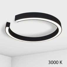 Imperium Light Sigma 28 Вт 3000К чорний, білий 377180.05.91. Люстра світлодіодна