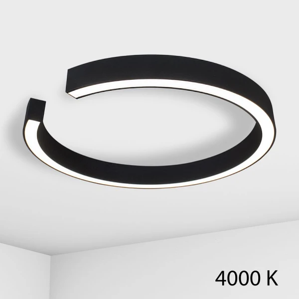 Люстра світлодіодна Imperium Light Sigma 28 Вт 4000К чорний, білий 377180.05.92 - Фото 1