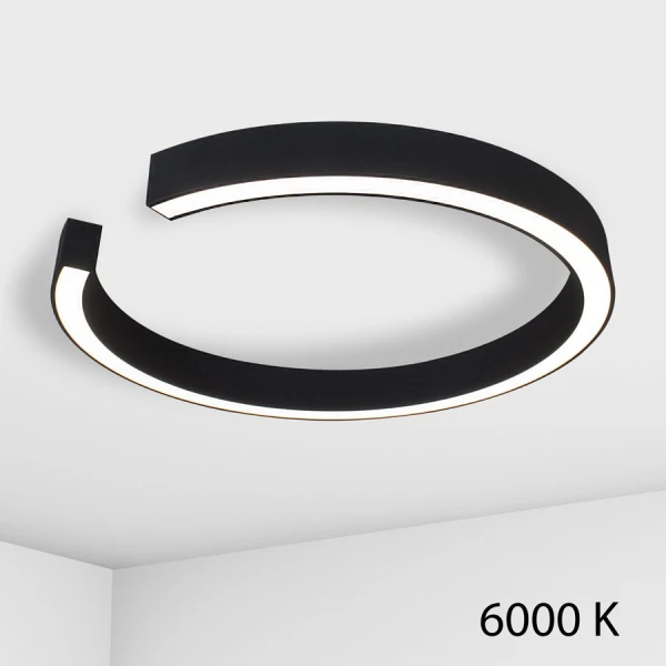 Люстра світлодіодна Imperium Light Sigma 28 Вт 6000К чорний, білий 377180.05.93 - Фото 1