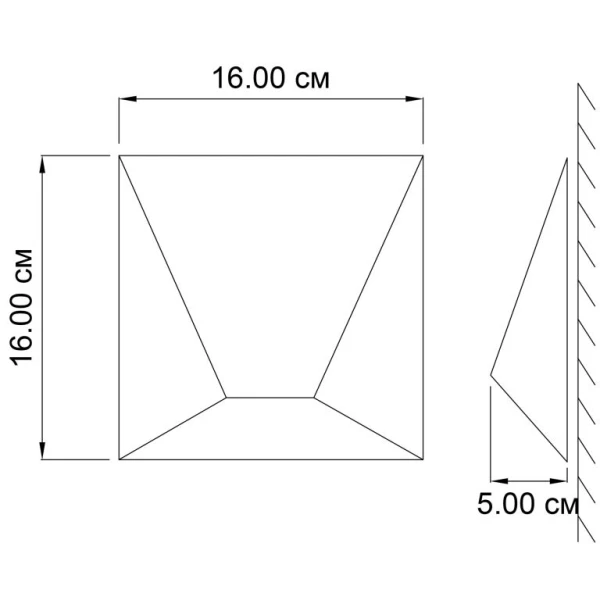 Підсвітка стін Imperium Light Bround G9 чорний 379116.05.05 - Фото 2