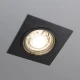 Точковий світильник врізний Imperium Light Simple GU10 чорний 380108.05.05