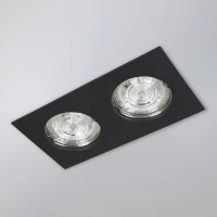 Imperium Light Simple GU10 чорний 380214.05.05. Світильник точковий врізний