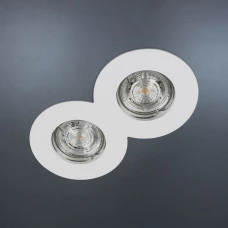 Imperium Light Simple GU10 білий 384217.01.01. Світильник точковий врізний