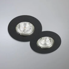 Imperium Light Simple GU10 чорний 384217.05.05. Світильник точковий врізний