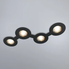 Imperium Light Nerdy GU10 чорний 386438.05.05. Світильник точковий врізний