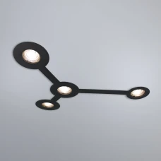 Imperium Light Nerdy GU10 чорний 386447.05.05. Світильник точковий врізний