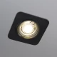 Точковий світильник врізний Imperium Light Simple GU10 чорний 391108.05.05