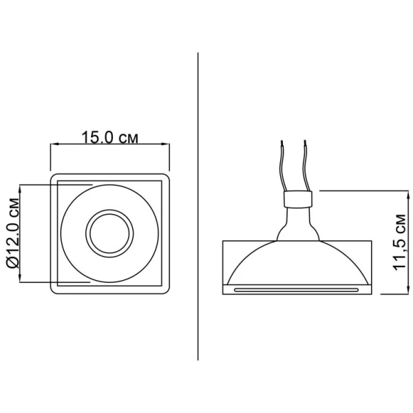 Точковий світильник врізний Imperium Light Flamenco GU10 білий 403115.01.01 - Фото 2