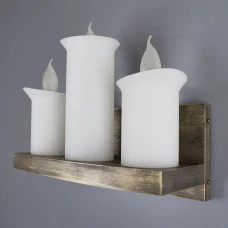 Imperium Light Candelabrum Е14 мідна патина, білий 412328.67.01. Бра