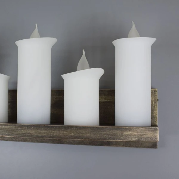 Бра Imperium Light Candelabrum Е14 мідна патина, білий 412528.67.01 - Фото 3