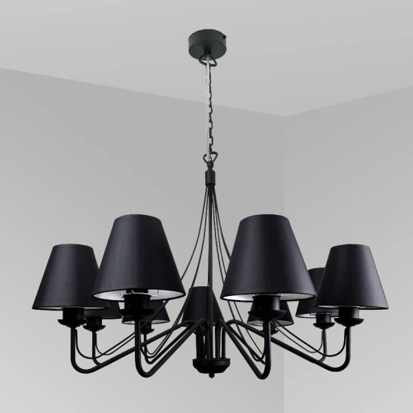 Люстра підвісна Imperium Light Night Lviv E27 чорний 41990.05.05 - Фото 1