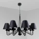 Люстра підвісна Imperium Light Night Lviv E27 чорний 41990.05.05