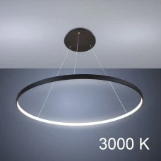 Imperium Light Ring 34 Вт 3000К чорний 421190.05.91. Люстра світлодіодна