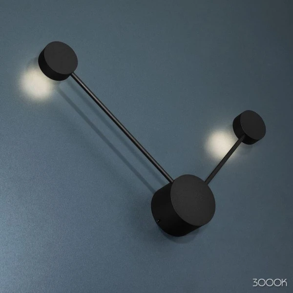 Підсвітка стін Imperium Light Antenna 4 Вт 3000К чорний 422252.05.91 - Фото 3