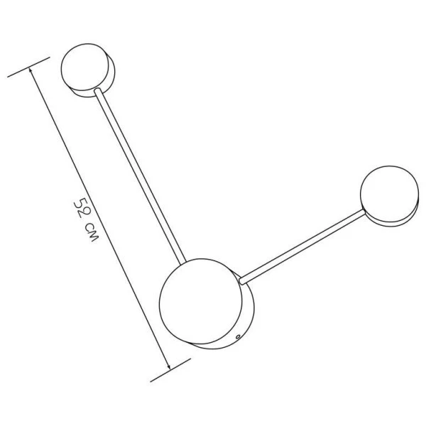 Підсвітка стін Imperium Light Antenna 4 Вт 4000К чорний 422252.05.92 - Фото 2