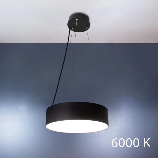 Люстра підвісна Imperium Light Washer 20 Вт 6000К чорний 425130.05.93 - Фото 1