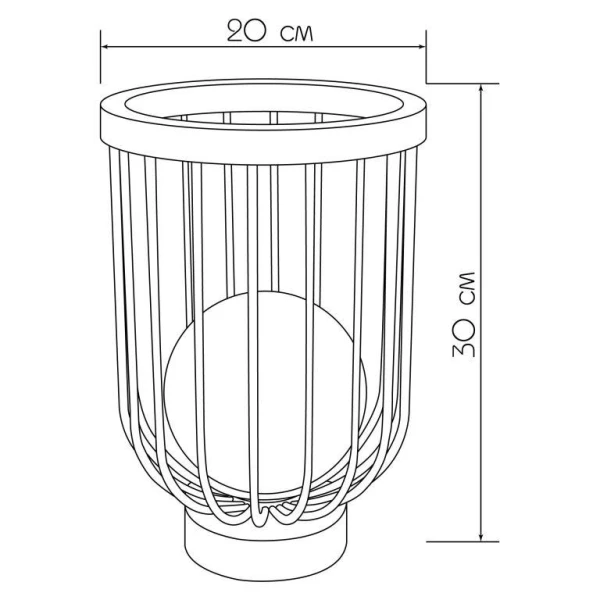 Настільна лампа Imperium Light Bowl E14 мідь 429130.49.01 - Фото 2