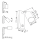 Бра Imperium Light Neckbox GU10 чорний 447130.05.05