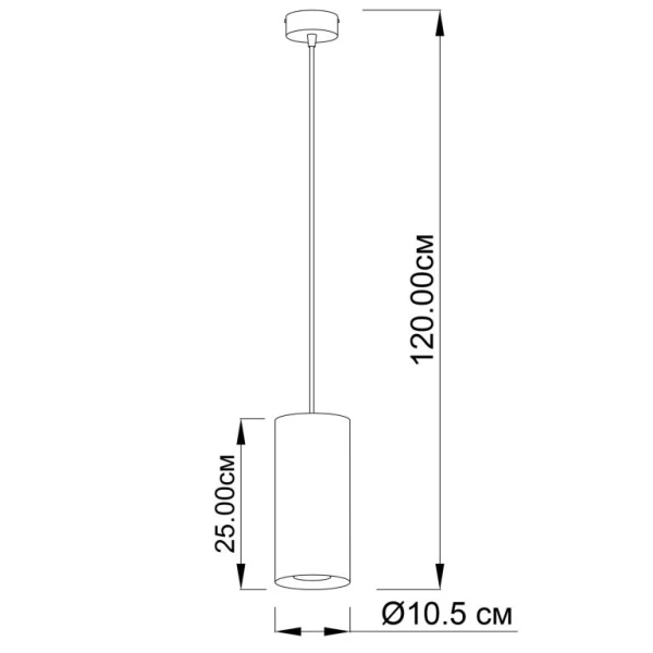 Підвісний світильник Imperium Light Tokyo Big GU10 чорний 48125.05.05 - Фото 2