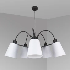 Imperium Light Helsinki E27 чорний, білий 66570.05.01. Підвісна люстра