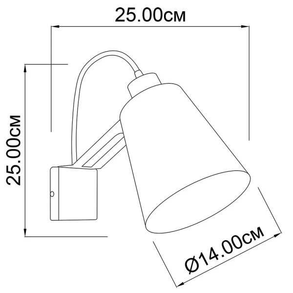 Бра Imperium Light Helsinki Е27 білий, червоний 75125.01.16 - Фото 2