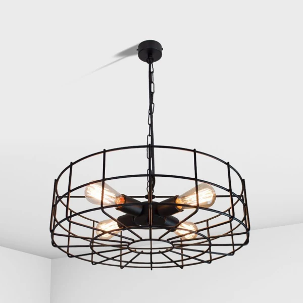 Люстра підвісна Imperium Light Fan Е27 чорний 77450.05.05 - Фото 1
