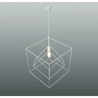 Imperium Light In cube Е27 білий 79176.01.01. Світильник підвісний