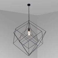 Imperium Light In cube Е27 чорний 79185.05.05. Світильник підвісний
