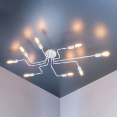 Imperium Light Hydra E27 білий 838120.01.01. Стельовий світильник