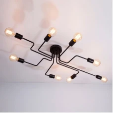 Imperium Light Hydra E27 чорний 838120.05.05. Стельовий світильник