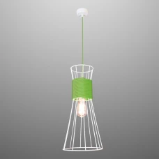 Imperium Light Corset Е27 білий, салатовий 84150.01.41. Світильник підвісний