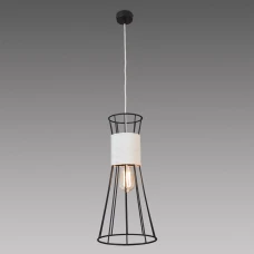 Imperium Light Corset E27 чорний, білий 84150.05.01. Світильник підвісний