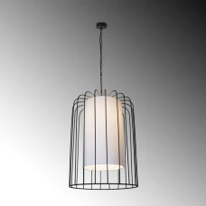 Imperium Light Verona E27 чорний, білий 92140.05.01. Підвісна люстра