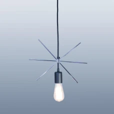 Imperium Light Geometry E27 чорний, хром 93105.05.09. Світильник підвісний