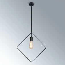 Imperium Light Geometry E27 чорний 93142.05.05. Світильник підвісний