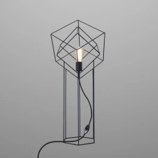 Imperium Light In cube Е27 чорний 96182.05.05. Настільна лампа декоративна