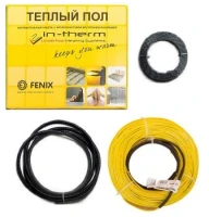 IN-TERM 20 Вт/м (Чехія). Тепла електрична підлога (двожильний нагрівальний кабель, комплект)