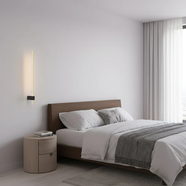 Настінний світильник DECO WA-GALA SQ595 3K BK/GD Kloodi - Фото 2