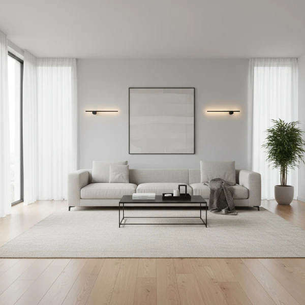 Лінійне бра Skarlat ALLINE RWLB101 9W BK 4000K чорний 32295 - Фото 5