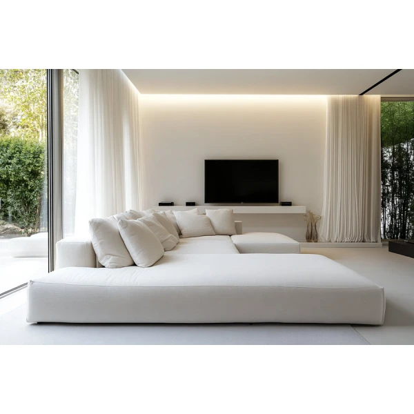 Алюмінієвий профіль KLP1111_2 KLOODI для LED стрічок, з розсіювачем кутового монтажу 2м. (Ціна за 1 штуку) - Фото 4