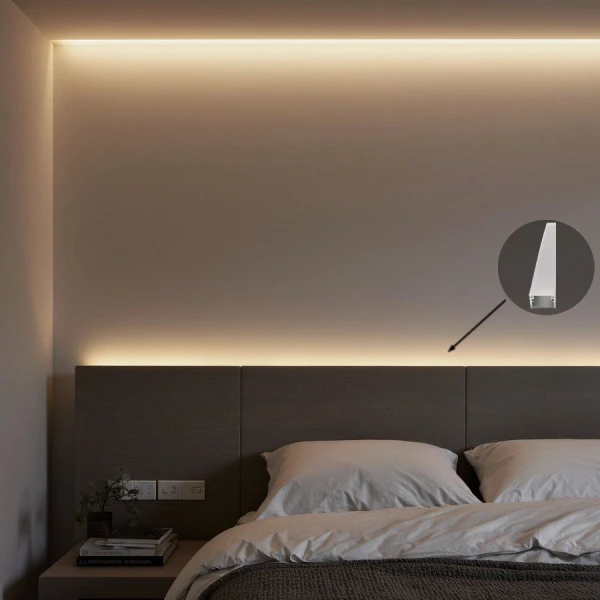 Профіль алюмінієвий LP-2015D (3м. ламель) 22099 BWLT (Ціна за 1 м.п.) - Фото 3