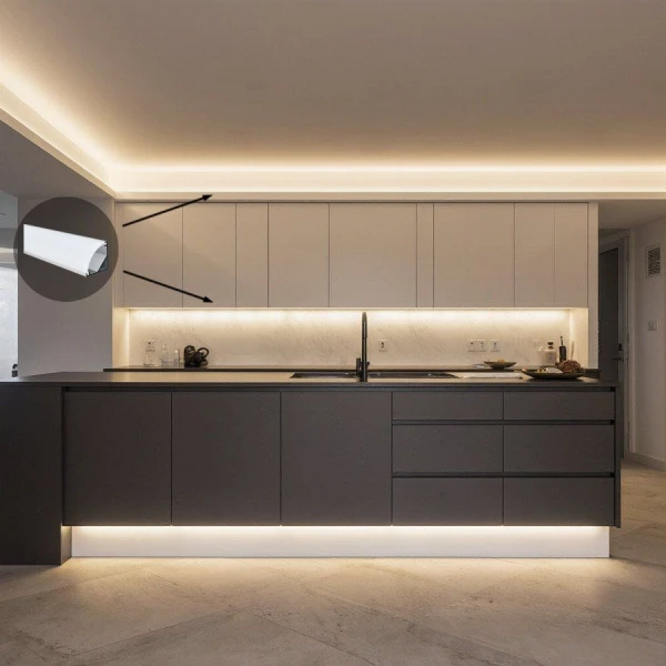 Профіль алюмінієвий LP-SL054 17811 BWLT (Ціна за 1 м.п.) - Фото 5