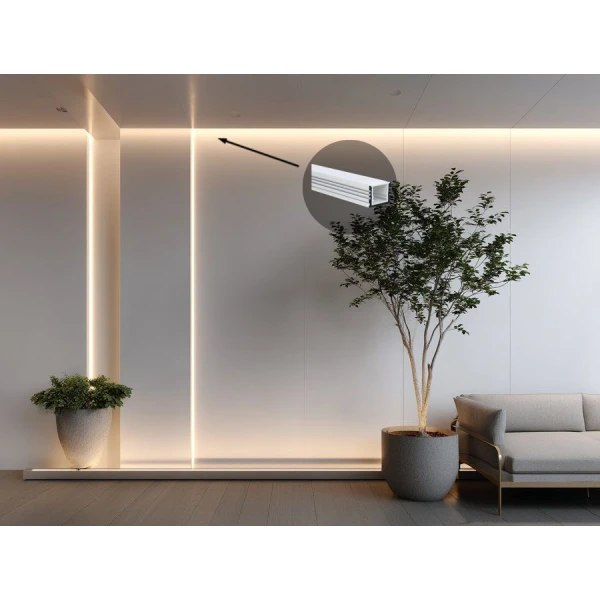 Профіль алюмінієвий LP-SL148 18740 BWLT (Ціна за 1 м.п.) - Фото 2