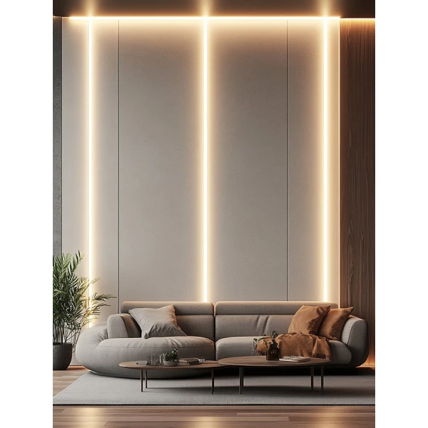 Алюмінієвий профіль SVL SL307 для LED стрічок, з розсіювачем. (Ціна за 1 м.п.) / (Кратність замовлення: 3м) - Фото 3