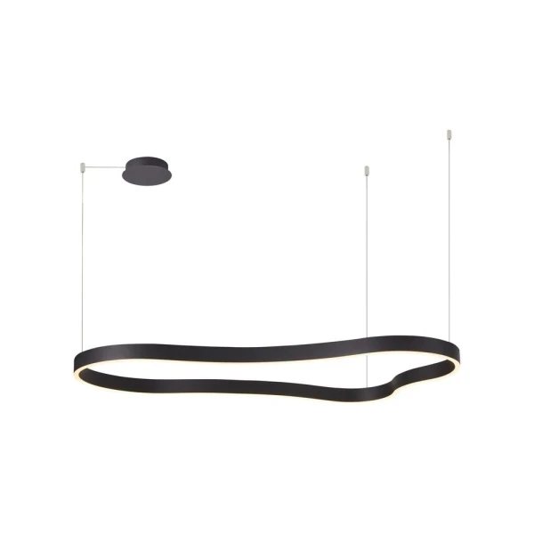 Підвісний світильник Azzardo Mirabella 60 Вт 3000K чорний AZ5093 - Фото 2