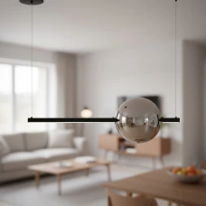 Azzardo Sandra 36 Вт 3000K чорний AZ3351. Світильник підвісний