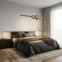 Azzardo Sandra 48 Вт 3000K чорний AZ3352. Світильник підвісний