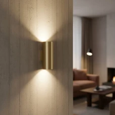 Azzardo Velia GU10 золотий AZ4397. Настінний світильник